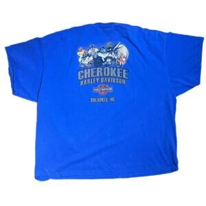 2016 Harley Davidson blue Looney Tunes Brotherhood tee 3XL